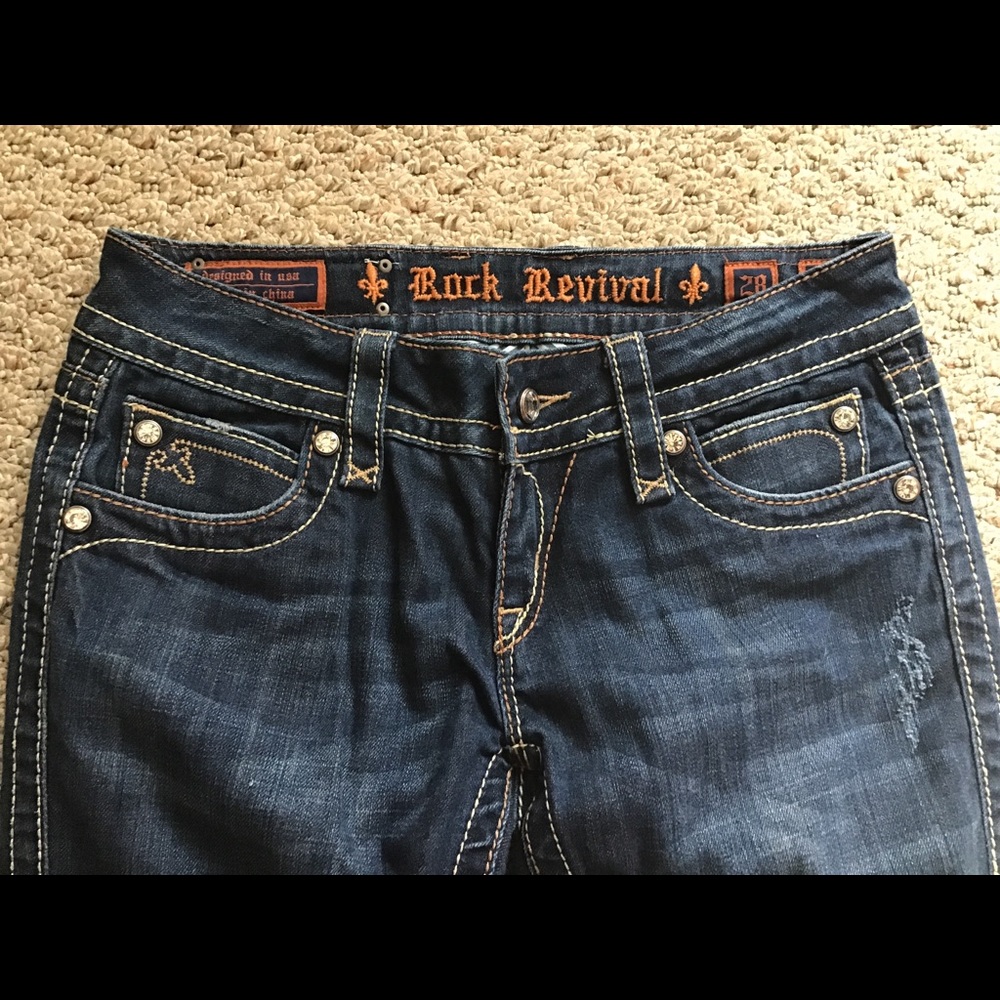 Women’s Rock Revival Jamie Bootcut Jeans 28